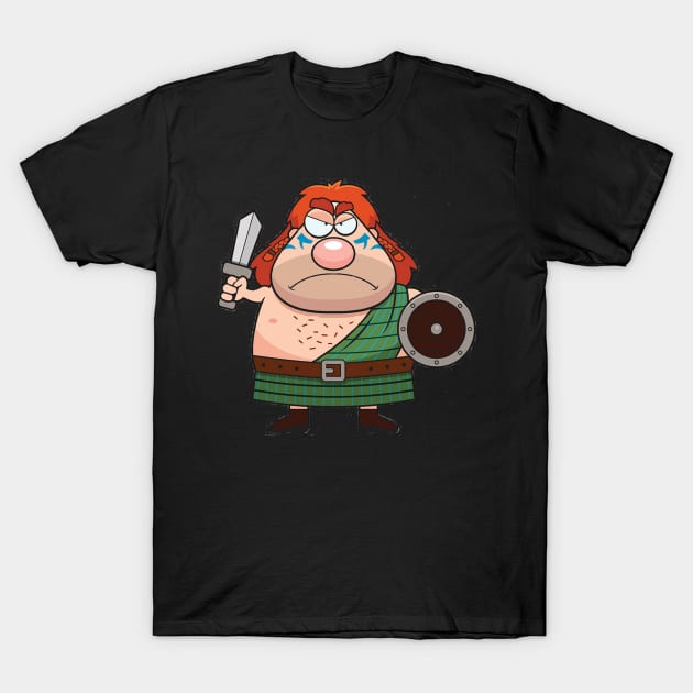 Celtic warrior T-Shirt by longford